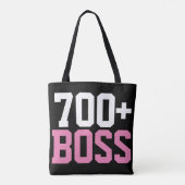 700+ CLUB-Tas Tote Bag (Achterkant)