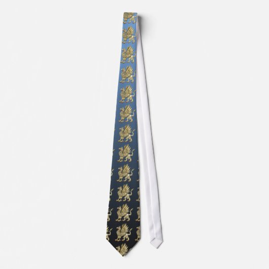 [700] Heilige Gouden Griffin Stropdas (Voorkant)