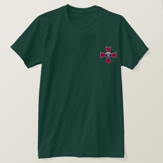 [700] Het Embleem van de Oekraïense strijdkrachten T-shirt (Design voorkant)