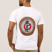 [700] Japanse kalligrafie - Bushido T-shirt (Achterkant)