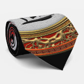 [700] Japanse kalligrafie - Karate-do Stropdas (Opgerold)