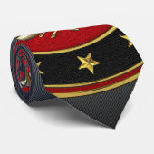 [700] Masonic Square and Compass [3rd Degree] Stropdas (Opgerold)