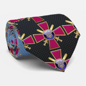 [700] Oekraïnse grondstrijdkrachten Emblem Stropdas (Opgerold)