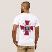 [700] Oekraïnse grondstrijdkrachten Emblem T-shirt (Achterkant volledig)