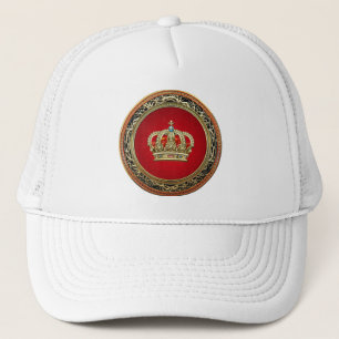 [700] Princess King-Queen Crown [Belg.Gold] Trucker Pet