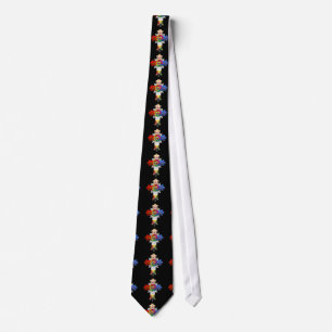 [700] Rosy Cross (Roos Croix) Stropdas