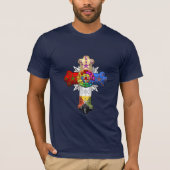 [700] Rosy Cross (Roos Croix) T-shirt (Voorkant)