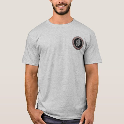 [700] Sacred Silver Griffin T-shirt (Voorkant)