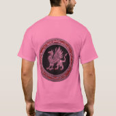 [700] Sacred Silver Griffin T-shirt (Achterkant)