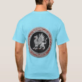 [700] Sacred Silver Griffin T-shirt (Achterkant)