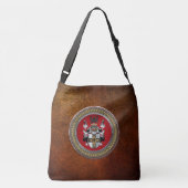 [700] Teutonische wapenschild Crossbody Tas (Achterkant)