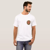 [700] Treasure Trove: Celtic Tree of Life [Gold] T-shirt (Voorkant volledig)