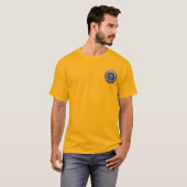 [700] Vegvisir - Viking Silver Magic Runass T-shirt (Voorkant volledig)