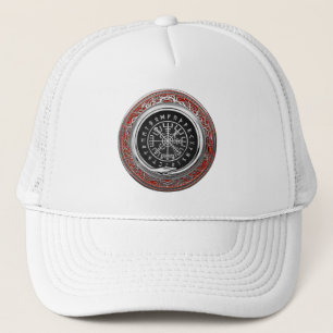 [700] Vegvisir - Viking Silver Magic Runass Trucker Pet