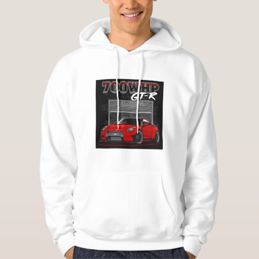 700 W R35 GTR HOODIE (Voorkant)