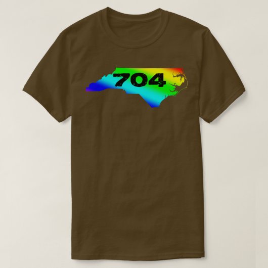 704 Regenboog T-shirt (Design voorkant)