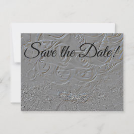 7060-E-Embossed Boeket & Ringen Briefkaart