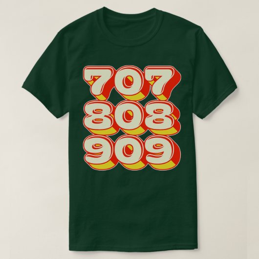 707 808 T-SHIRT (Design voorkant)