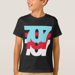 707 Gebiedscode T-shirt