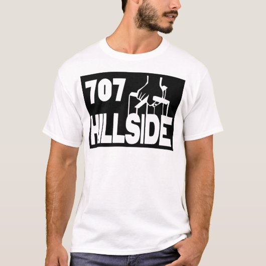 707 Hillside, Vallejo — T-Shirt (Voorkant)