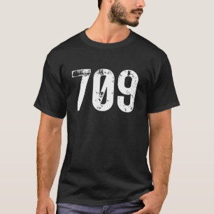 709 Area Code Newfoundland Labrador Mobile Area Co T-shirt