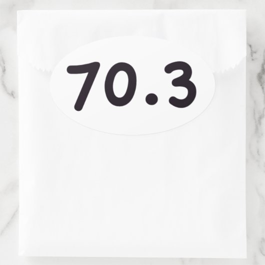 70.3 OVALE STICKER (Tas)