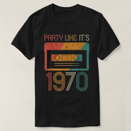 70-70-jaren zeventig-partij, zoals haar 1970 t-shirt (Design voorkant)