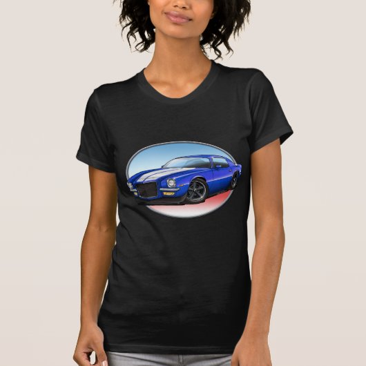70-73 Blue W Camaro.png T-shirt (Voorkant)