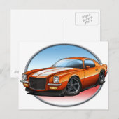 70-73 Oranje W Camaro.png Briefkaart (Voorkant / Achterkant)