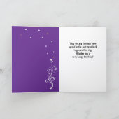 70 and Fabulous Foliage 70th Birthday Photo Kaart (Binnen)