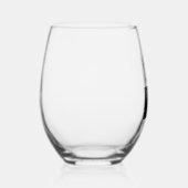 70 and Fabulous Foliage 70th Birthday Photo Wijnglas Zonder Voet (Rechts)