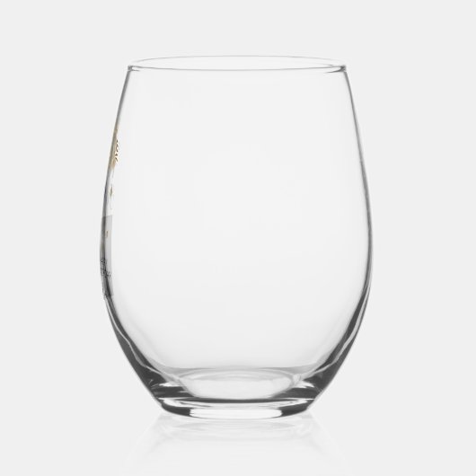 70 and Fabulous Foliage 70th Birthday Photo Wijnglas Zonder Voet (Links)