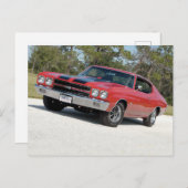 70' Chevelle SS Briefkaart (Voorkant / Achterkant)