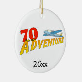 70 De New Adventure Plane Keepomwille Ornament (Rechts)