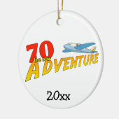 70 De New Adventure Plane Keepomwille Ornament (Links)