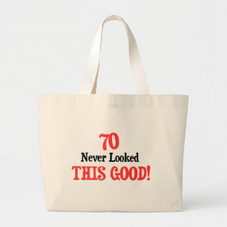 70 Dit is nooit zo goed geweest Grote Tote Bag