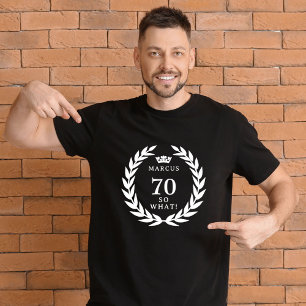 70 Dus wat een grappige Laurel Krans Kroon 70e ver T-shirt