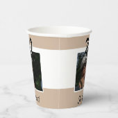 70 Dus wat grappig citaat foto 70e verjaardag Papieren Bekers (Rechts)