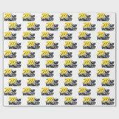 70 dus wat Leuke Typografie Moderne 70ste Verjaard Cadeaupapier (Vlak)