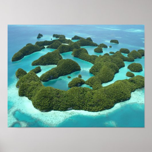 70 eilanden, Palau Poster (Voorkant)
