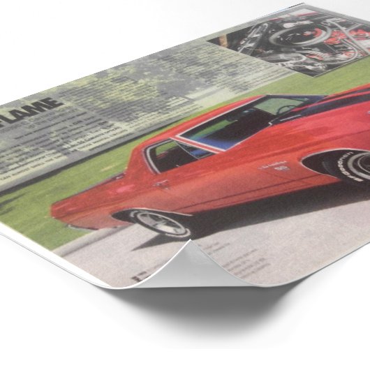 "70 El Camino Poster (Hoek)