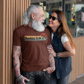 70 en Fabulous  - Retro Sunset Verjaardag T-shirt