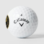 70 en nog steeds Golfballen zwemmen (Logo)