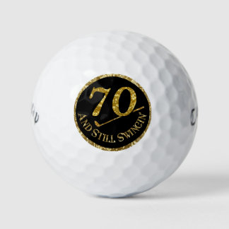 70 en nog steeds inslikken. golfballen