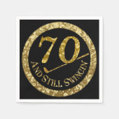 70 en nog steeds inwrijven van Napels Servet (Voorkant)