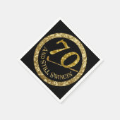 70 en nog steeds inwrijven van Napels Servet (Hoek)