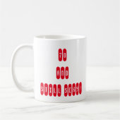 70 en nog steeds sexy! Zeventigste 70e verjaardag Koffiemok (Links)