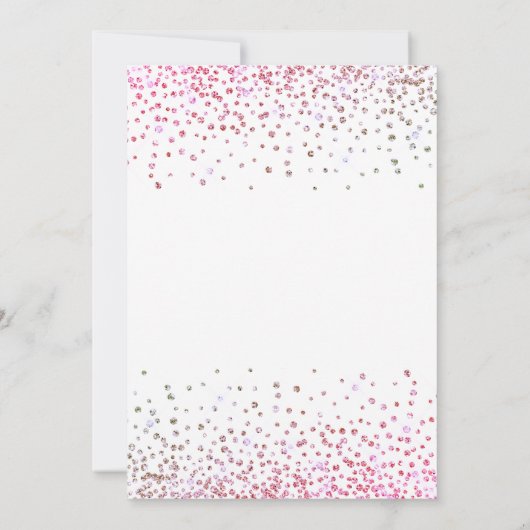 70 en sensationeel verjaardagsfeest kaart (Achterkant)