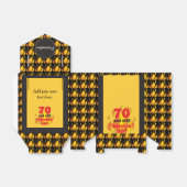 70 en Smokin Hot Party | 70e verjaardag Bedankdoosjes (Uitgevouwen)