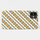 70-er jaren cirkel rijen Case-Mate iPhone case (Achterkant (horizontaal))